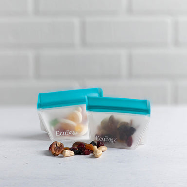 Zeal EcoBagz eco-friendly reusable bags in use with food