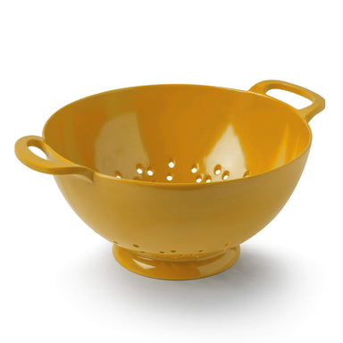 Medium Mustard Melamine Colander by Zeal