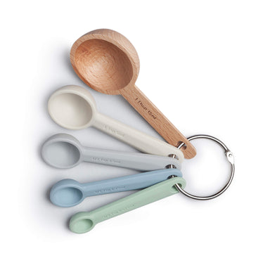 Zeal Silicone Measuring Spoons in Classic Colours