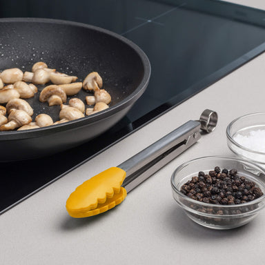 Zeal Silicone Mini Tong in use