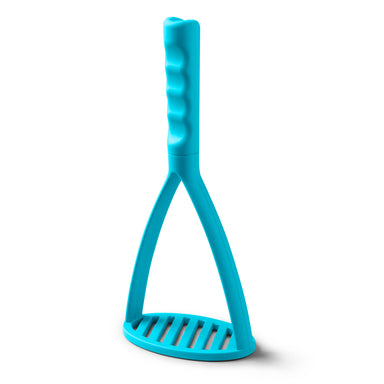 Zeal Flexitech Silicone Masher in Aqua