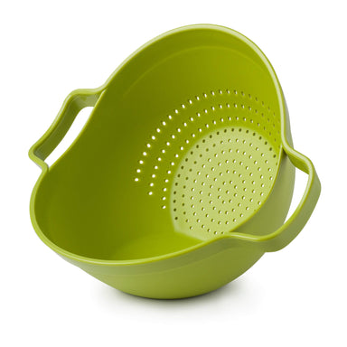 Lime Drain & Serve Colander by Zeal